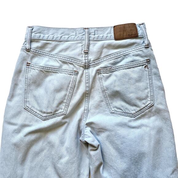 Madewell The Slouchy Boy Jean Distressed Relaxed Fit in Wrightlane Wash Size 23 - Picture 4 of 13